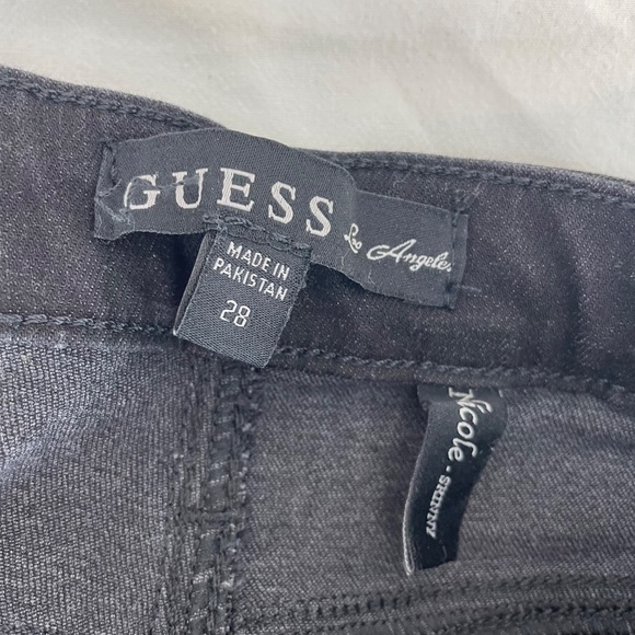 GUESS Los Angeles Black Jeans Nicole Skinny Women’s Size 28 - Picture 4 of 16